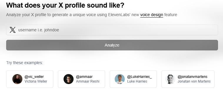 X To Voice - AI Tool in Avatar category